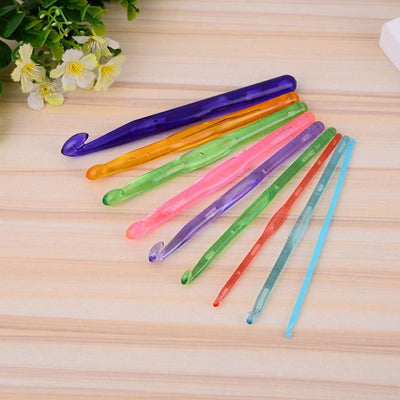 Set de 9 Agujas de Tejer y Ganchos de Crochet Multicolor - Image 16