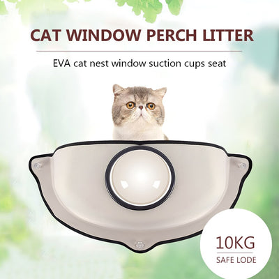 Hamaca de Ventana para Gatos con Ventosas - Image 6