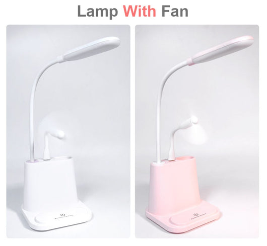 Lámpara LED Recargable USB con Soporte para Teléfono - Image 8