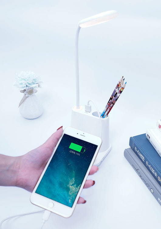 Lámpara LED Recargable USB con Soporte para Teléfono - Image 15