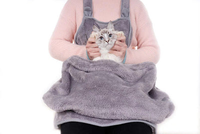 Mochila Portadora para Gatos con Bolsillo Frontal Transpirable - Image 12