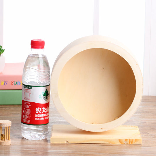 Rueda Silenciosa de Madera Maciza con Soporte Mudo - Image 7