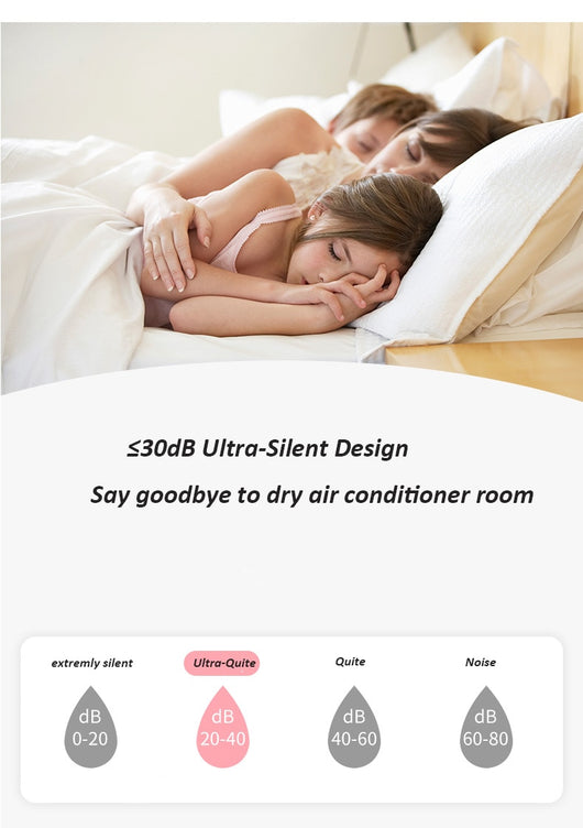 Pink deer-shaped ultrasonic humidifier with gold antlers, a white USB fan, and a white USB light. - Image 21