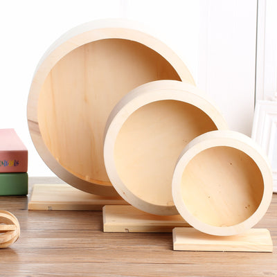 Rueda Silenciosa de Madera Maciza con Soporte Mudo - Image 10