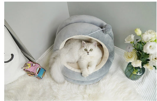 Cama Sofá para Gatos y Gatitos - Casa Acogedora de Felpa Premium - Image 7