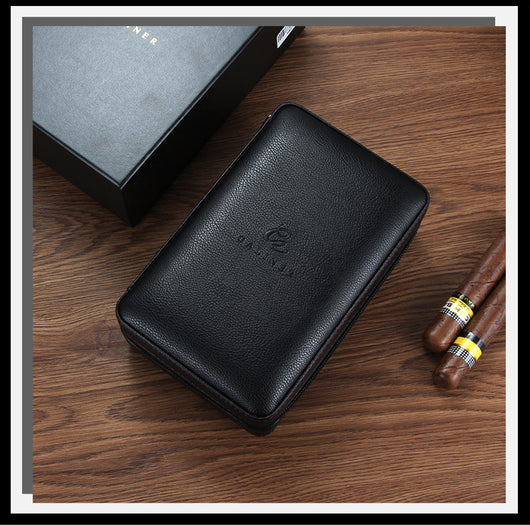Humidificador de Viaje Premium en Cuero - Estuche Portátil para Puros - Image 14