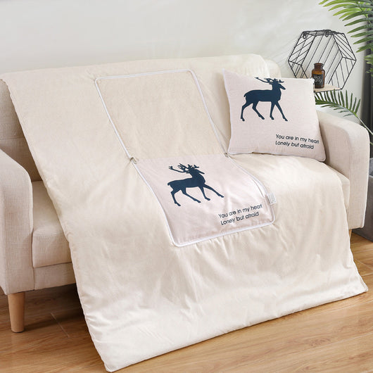 Almohada Multifuncional de Algodón y Lino 40x40 cm - Image 18