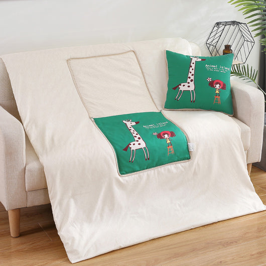 Almohada Multifuncional de Algodón y Lino 40x40 cm - Image 20