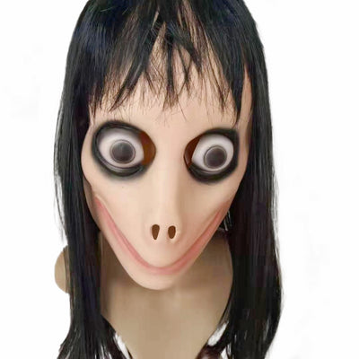 Máscara y Peluca de Fantasma Femenino para Halloween - Image 6