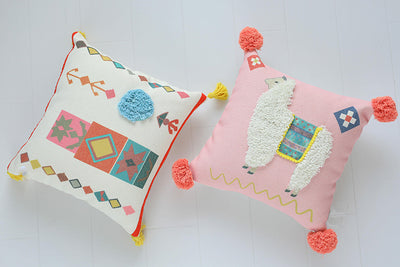 Funda de Cojín Marroquí Alae con Textura Tufted - Image 9