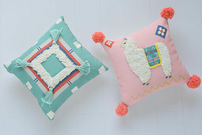 Funda de Cojín Marroquí Alae con Textura Tufted - Image 11