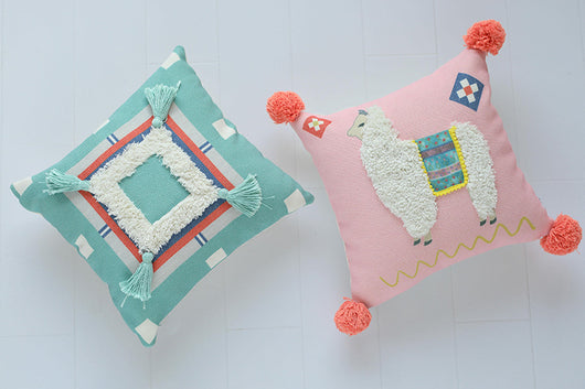 Funda de Cojín Marroquí Alae con Textura Tufted - Image 11