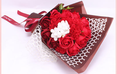 Ramo de 19 Rosas de Jabón - Caja Regalo Día de Enamorados - Image 12