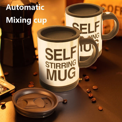 Taza Mezcladora Automática Magnética de Acero Inoxidable con Agitador Inteligente - Image 19