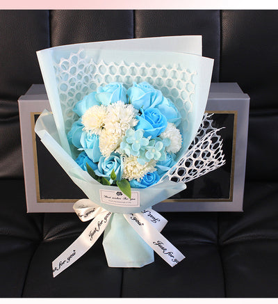 Ramo de 19 Rosas de Jabón - Caja Regalo Día de Enamorados - Image 13