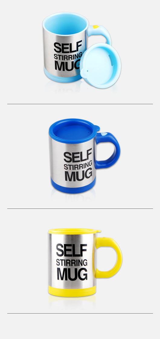 Taza Mezcladora Automática Magnética de Acero Inoxidable con Agitador Inteligente - Image 25