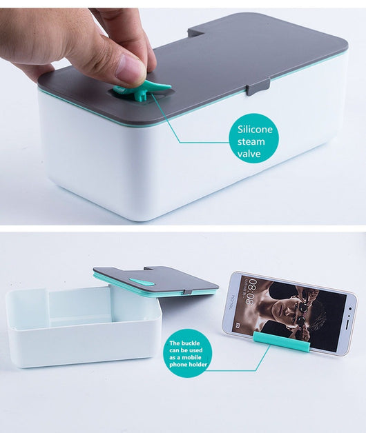 Contenedor de Almuerzo con Soporte para Celular - Image 10