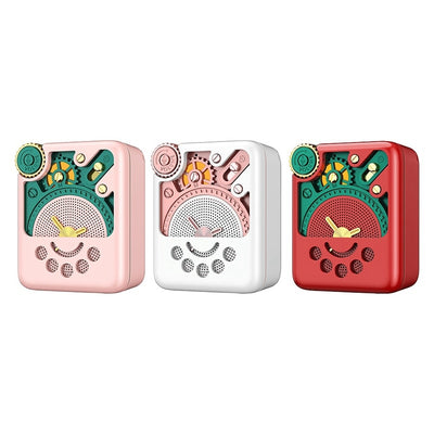Parlante Bluetooth Retro Elvis Mini con Subwoofer - Image 5