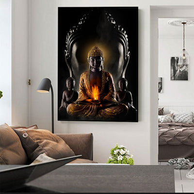 Cuadro Buda Moderno para Pared - Lienzo Decorativo con Arte Budista - Image 9