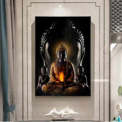 Cuadro Buda Moderno para Pared - Lienzo Decorativo con Arte Budista - Image 10