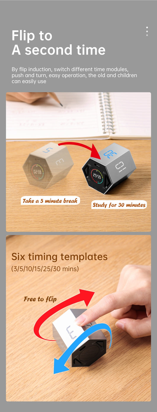 Temporizador Creativo de Cocina con Alarma Inteligente - Image 11