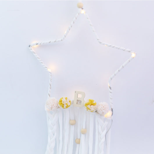 Tapiz de Pared con Estrella de Cinco Puntas Iluminada - Image 15