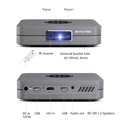 Proyector Portátil DLP HD para Cine en Casa - Image 11