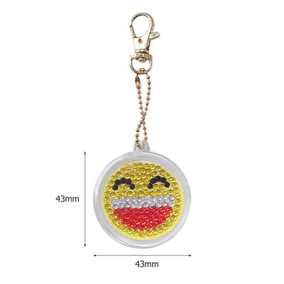 Llavero Diamante Pintura DIY Emoticono - Image 13