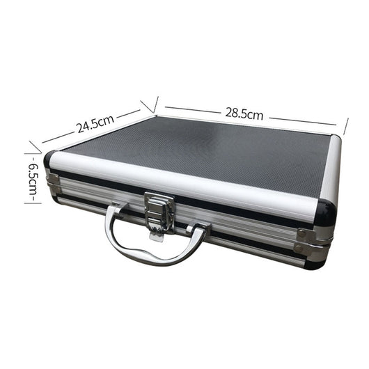Caja de Almacenamiento de Cuero con Visor Transparente y Cierre de Cremallera - Image 7