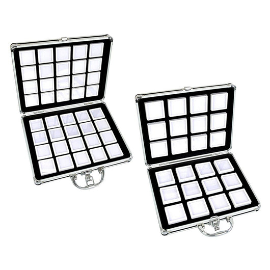 Caja de Almacenamiento de Cuero con Visor Transparente y Cierre de Cremallera - Image 10
