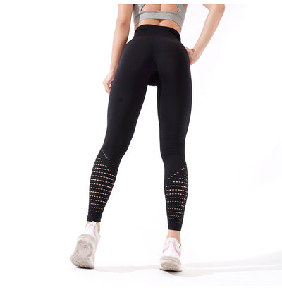 Leggings Deportivos Mujer Cintura Alta con Detalles Calados - Image 13