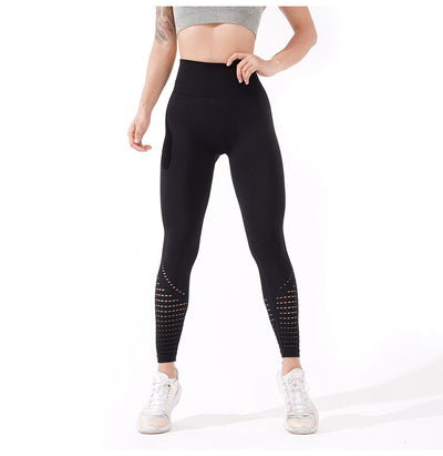 Leggings Deportivos Mujer Cintura Alta con Detalles Calados - Image 16