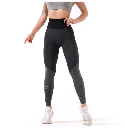 Leggings Deportivos Mujer Cintura Alta con Detalles Calados - Image 17