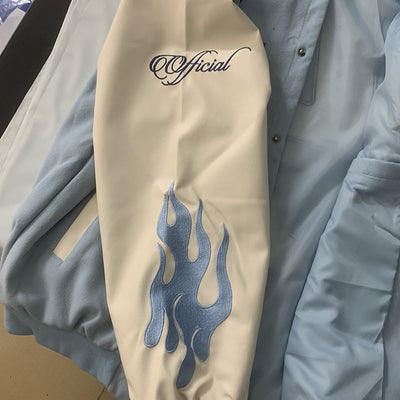 Uniformes de Béisbol Bordados Holgados para Hombre y Mujer - Image 15