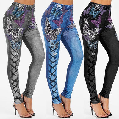 Leggings Deportivos Levantadores de Cadera con Estampado de Letras - Image 7