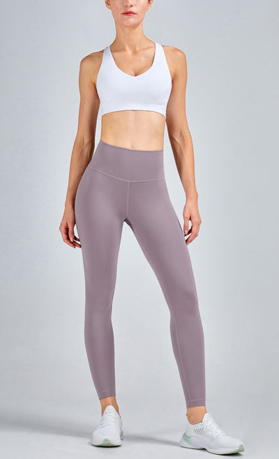 Pantalones Yoga Cintura Alta con Levantamiento de Glúteos en Tonos Nude y Melocotón - Image 13
