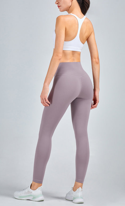 Pantalones Yoga Cintura Alta con Levantamiento de Glúteos en Tonos Nude y Melocotón - Image 14