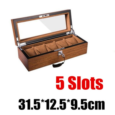 Caja Organizadora de Relojes con Acabado Madera Mate - Image 18