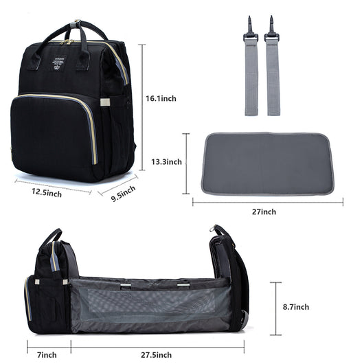Cuna Portátil Plegable para Mamás Viajeras - Image 22