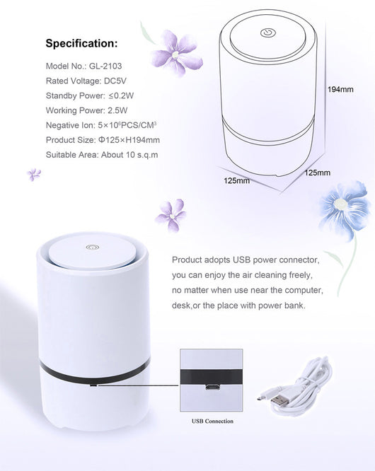 Difusor de Aroma USB para Escritorio - Image 12