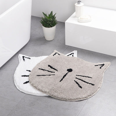 Tapete Absorbente Gato Nórdico para Baño y Entrada - Diseño Infantil - Image 6