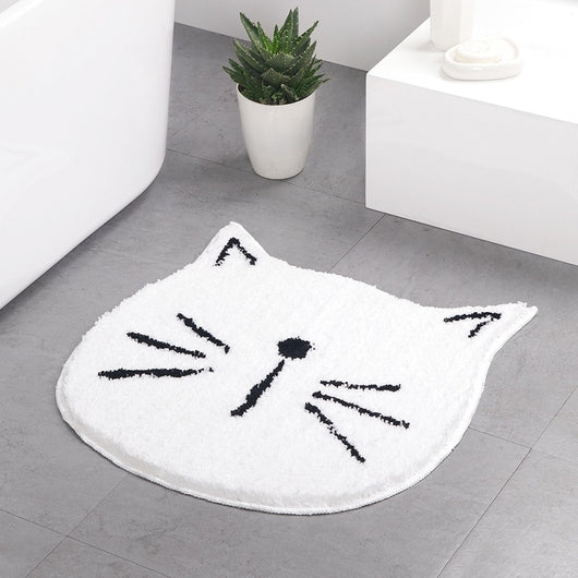 Tapete Absorbente Gato Nórdico para Baño y Entrada - Diseño Infantil - Image 7
