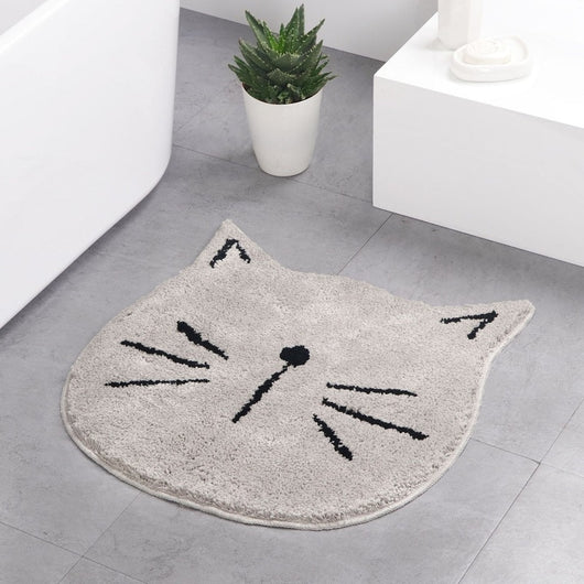 Tapete Absorbente Gato Nórdico para Baño y Entrada - Diseño Infantil - Image 8