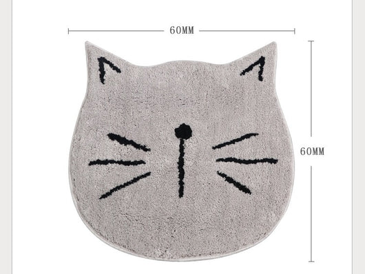 Tapete Absorbente Gato Nórdico para Baño y Entrada - Diseño Infantil - Image 11