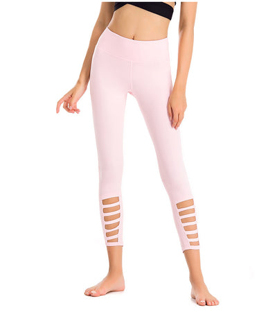 Pantalones de Yoga Ajustados 7/8 Elásticos de Secado Rápido para Fitness y Running - Image 7