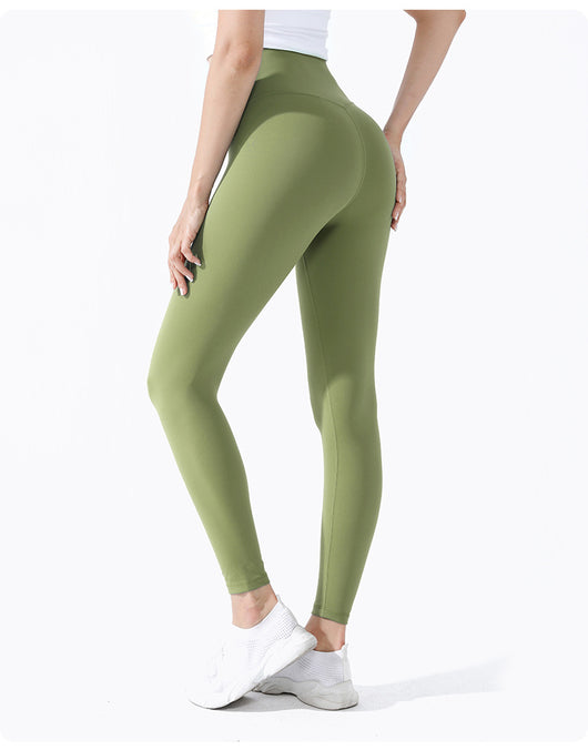 Pantalones Yoga Cintura Alta Levanta Glúteos Peach - Image 13