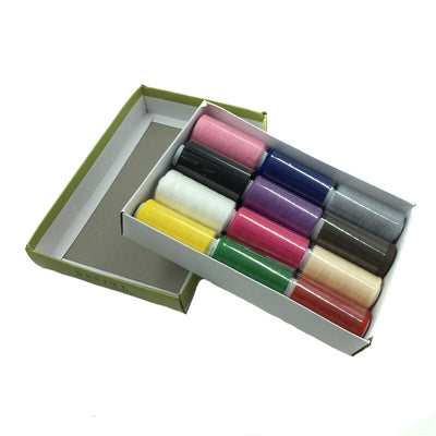 Caja de 12 Colores de Hilo para Coser a Mano - Image 9