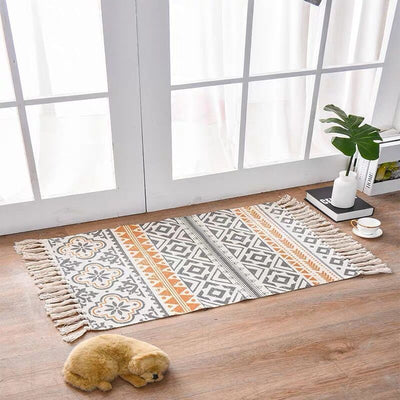Alfombra de Lino y Algodón Estilo Escandinavo - Image 18
