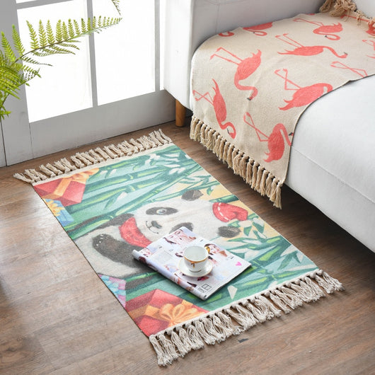 Alfombra de Lino y Algodón Estilo Escandinavo - Image 27