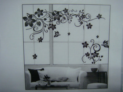 Vinilo Decorativo Mural de Flores - Adhesivo Artístico para Paredes - Image 6